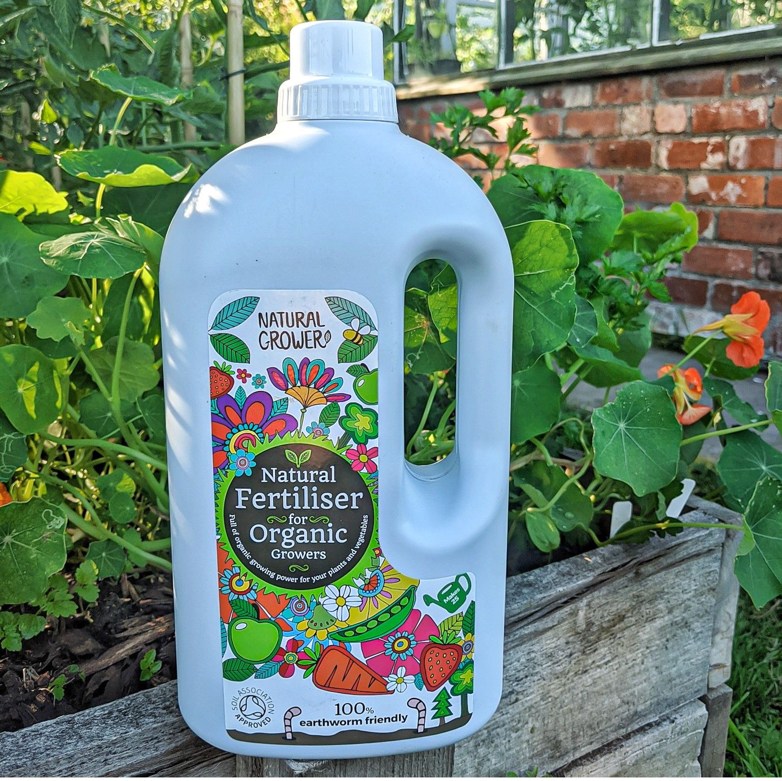 Natural Fertiliser for Organic Growers 2 Litres GLEE BIRMINGHAM 2020